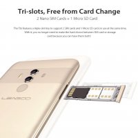 Leagoo T8s 5.5"FHD 4G Смартфон 3хКамери 4GBRAM 32GBROM 2xСимКарти Android 8.1 8хЯдра MT6750T 3080mAh, снимка 11 - Телефони с две сим карти - 29170762