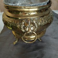 барокова кашпа от бронз, снимка 3 - Антикварни и старинни предмети - 33951181