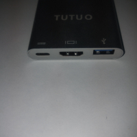 TUTUO USB Type C към 1080P HDMI адаптер за Nintendo Switch, USB C PD захранващ порт, USB-A 3.0 хъб, , снимка 2 - Друга електроника - 44773481