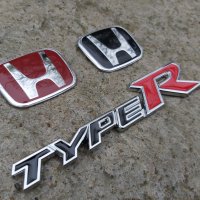 TYPE R Honda метални емблеми за волан Хонда , снимка 2 - Аксесоари и консумативи - 34162092