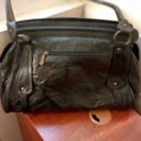 Дамска чанта от естествена кожа, снимка 5 - Чанти - 38381877