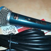 shure mic+shure кабел с жак и букса-внос швеицария, снимка 7 - Микрофони - 29672601