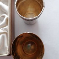 Сребърни чашки , снимка 3 - Антикварни и старинни предмети - 31492746