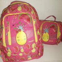 Ученическа чанта, раница Goomby с 4 отделения Pineapple, снимка 11 - Раници - 33933094