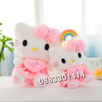 Hello Kitty Плюшено коте 35см Хело Кити , снимка 2 - Плюшени играчки - 42059761