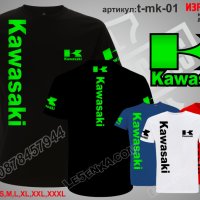 Kawasaki тениска t-mk-01, снимка 1 - Тениски - 44404144