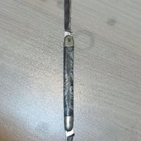  Българско дегустационно  ножче от по - дългите , неръждавейка Велико Търново , снимка 1 - Ножове - 37170486