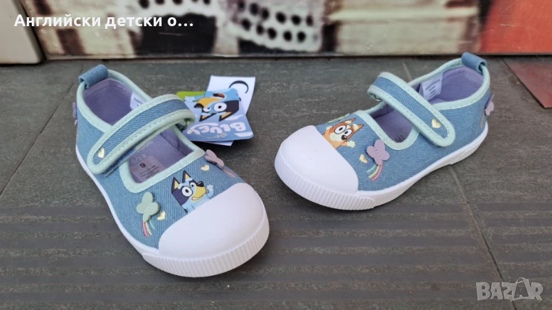 Английски детски кецки с Bluey-George, снимка 1