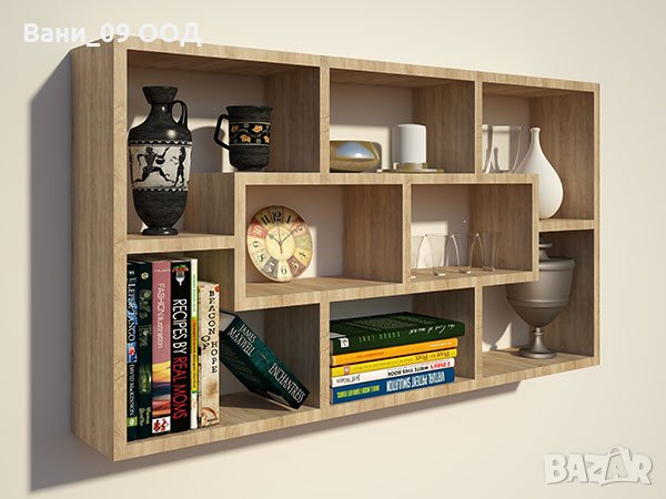 Голяма стенна етажерка, снимка 1
