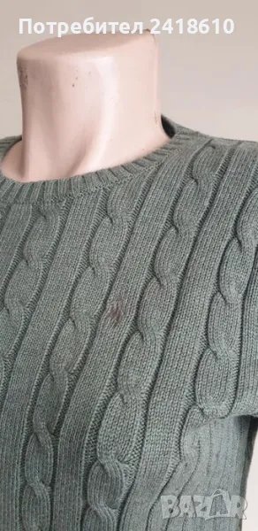 POLO Ralph Lauren Cable Pima Cotton Size M НОВО! ОРИГИНАЛ! Дамски Пуловер!, снимка 1