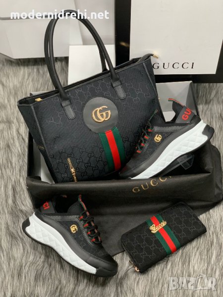 Дамски спортни обувки портфейл и чанта Gucci код 152, снимка 1