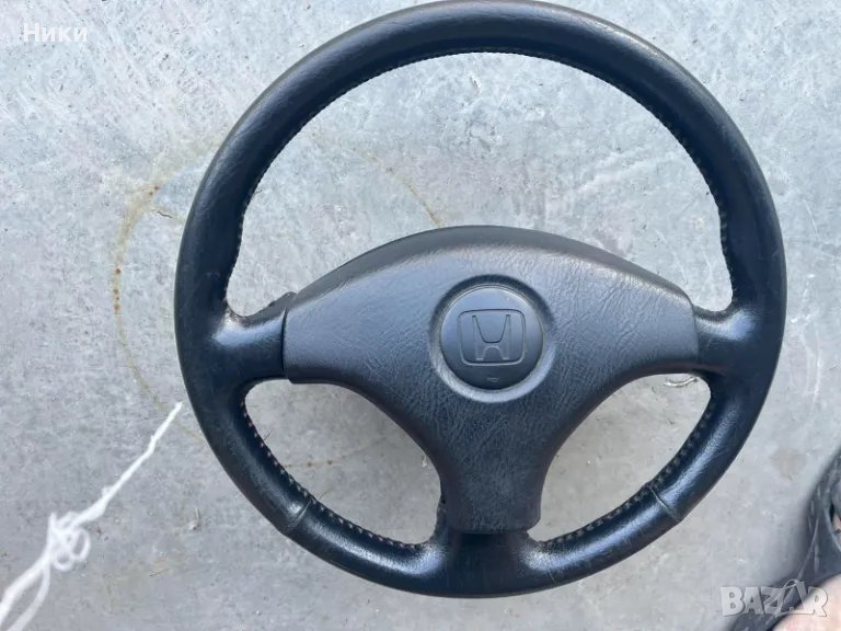 оригинален кожен волан honda civic 6, снимка 1