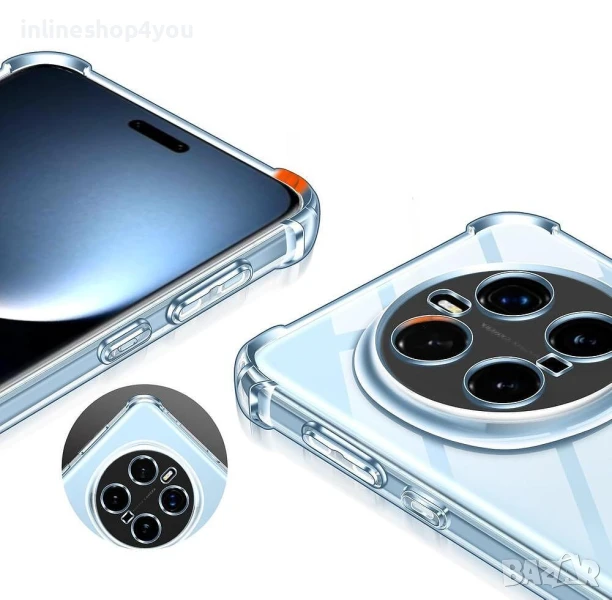 Прозрачен Силиконов Удароустойчив Кейс за Honor Magic7 Pro, снимка 1