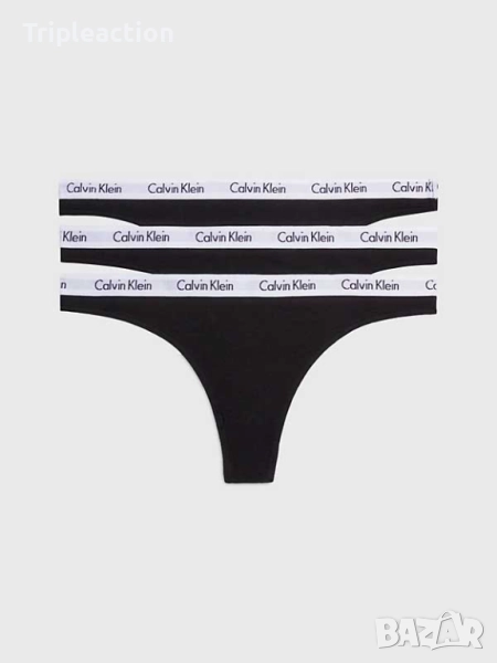 Calvin Klein Underwear Бельо XL THONG 3PK* , снимка 1
