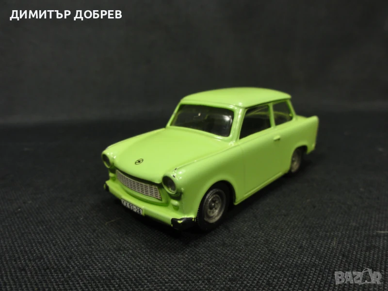 1/43 СТАРА РЕТРО МЕТАЛНА КОЛИЧКА МАЩАБЕН МОДЕЛ TRABANT 601 VITESSE PORTUGAL, снимка 1