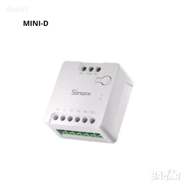 SONOFF MINI Dry WiFi Интелигентен Прекъсвач | MINI-D, снимка 1