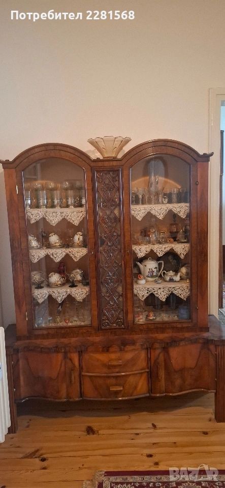 Старинни холни мебели от масивно дърво, снимка 1