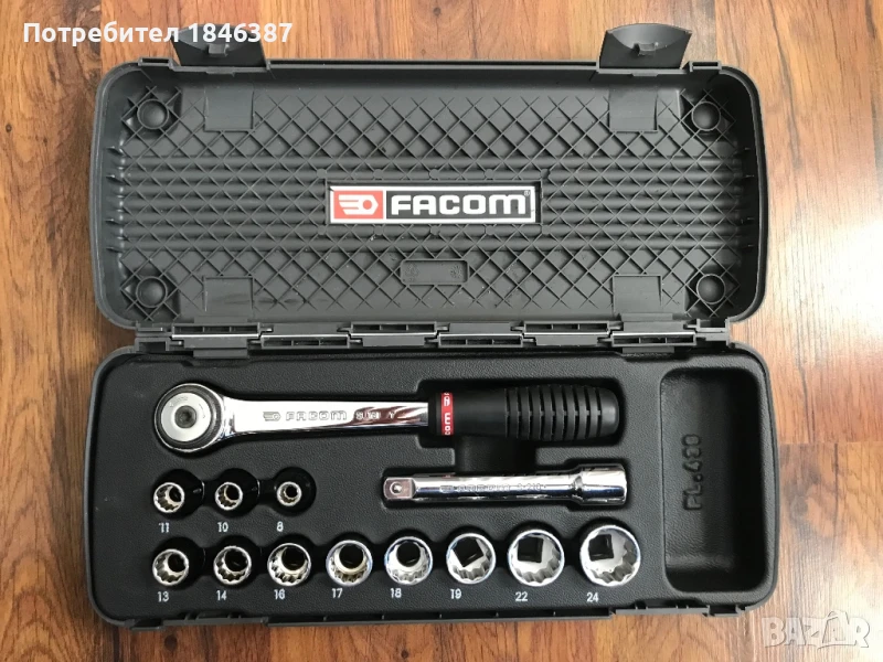Нов комплект 1/2” Facom France, снимка 1