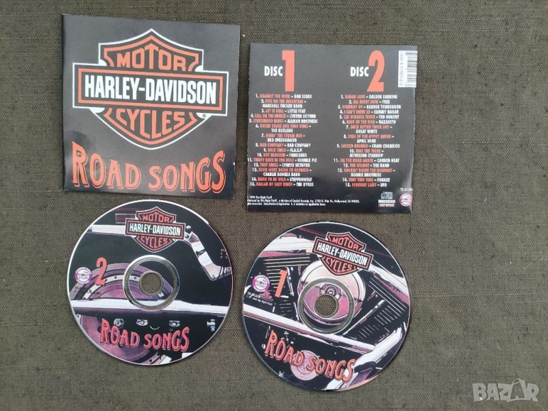 Продавам CD Motor Harley-Davidson Cycles Road Songs T2-31324, снимка 1