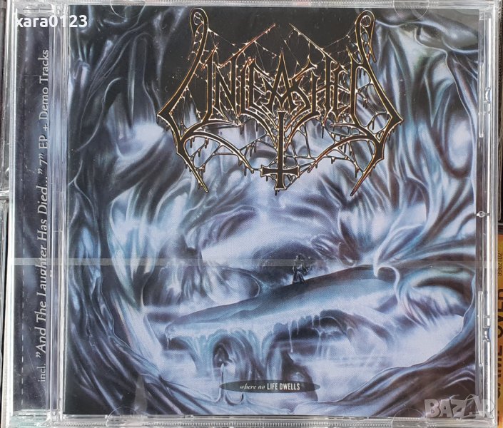Unleashed – Where No Life Dwells ][ And The Laughter Has Died... + Demo Tracks, снимка 1