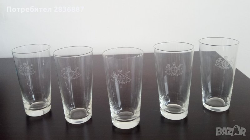 Уникален комплект от   5 броя английски шотове  , снимка 1