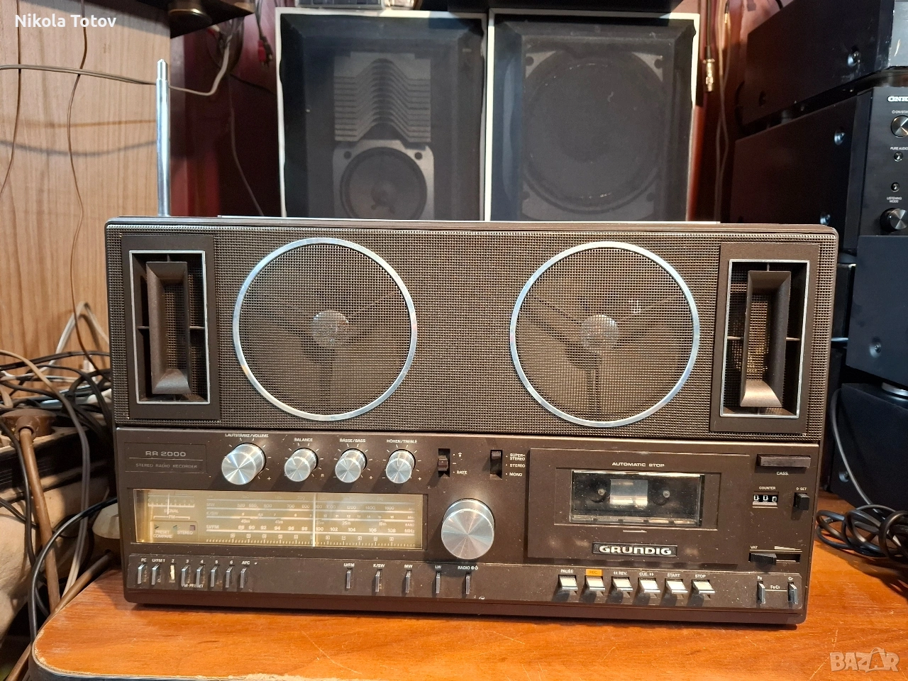 Продава се касетофон Grundig RR2000. , снимка 1