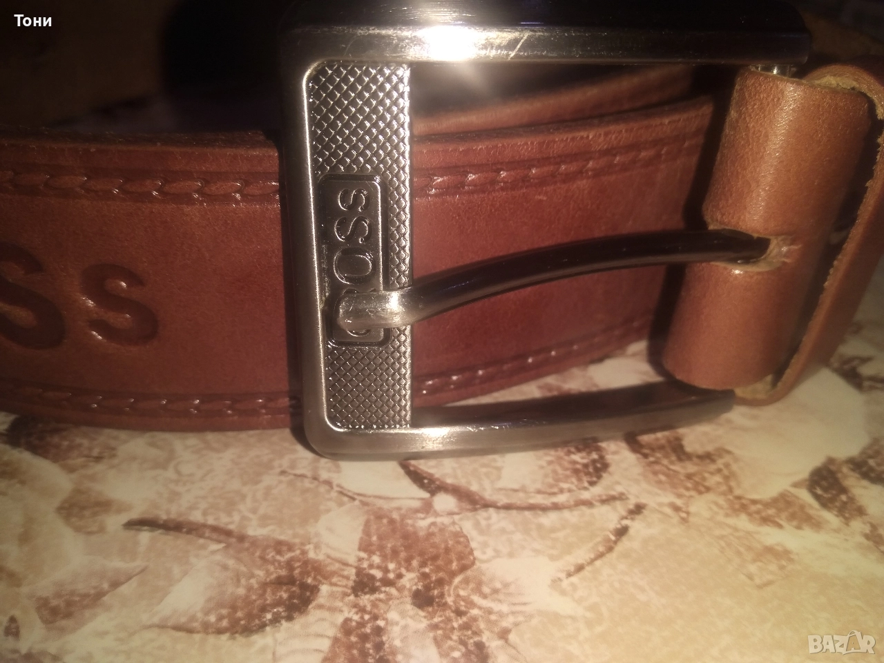 CROSS Оригинал Нов Мъжки Колан Изцяло от Естествена Кожа 130см., снимка 1