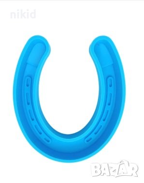 подкова голям дълбок силиконов молд форма калъп гипс шоколад гипс , снимка 1