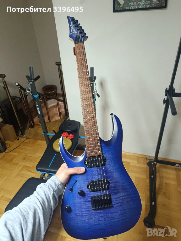 Ibanez rga42fm за лява ръка., снимка 1