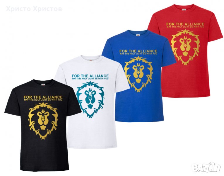 Тениска WORLD OF WARCRAFT Мъжки и детски, снимка 1