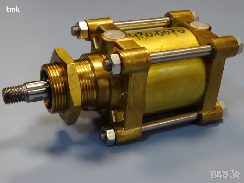 Пневматичен цилиндър Ф 63x10 mm Martonair pneumatic cylinder, снимка 1