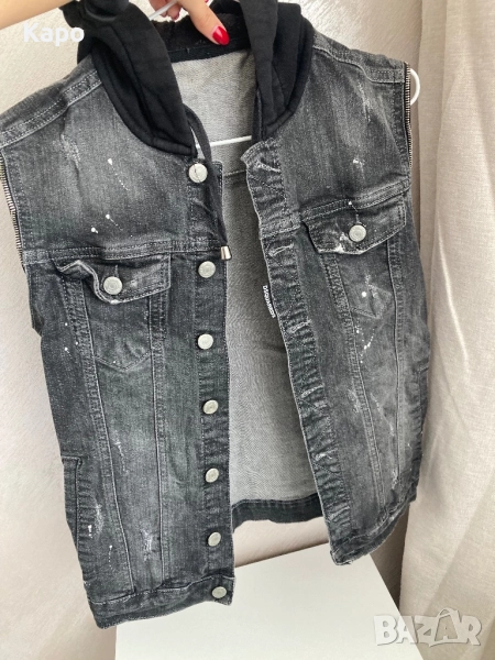 Dsquared дънков елек, снимка 1