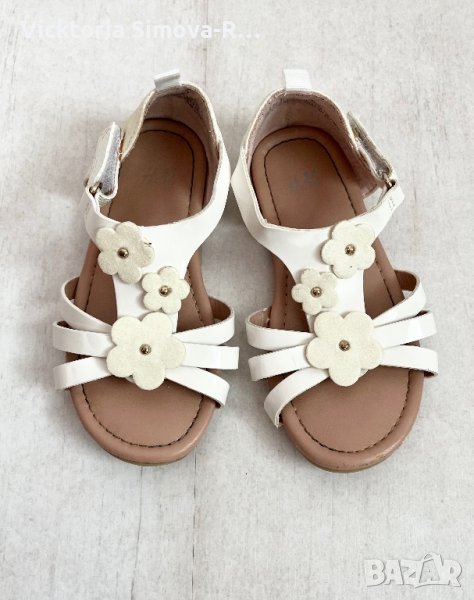 Сандали в екрю на H&M, 25 номер, снимка 1