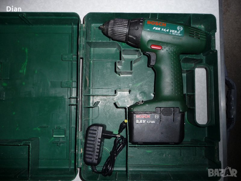 Винтоверт Bosch 14,4 VES-2 Li-Ion батерия, снимка 1