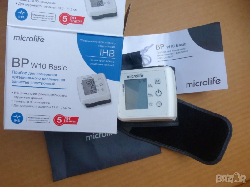 апарат кръвно-За Китка 5 години гаранция, снимка 1