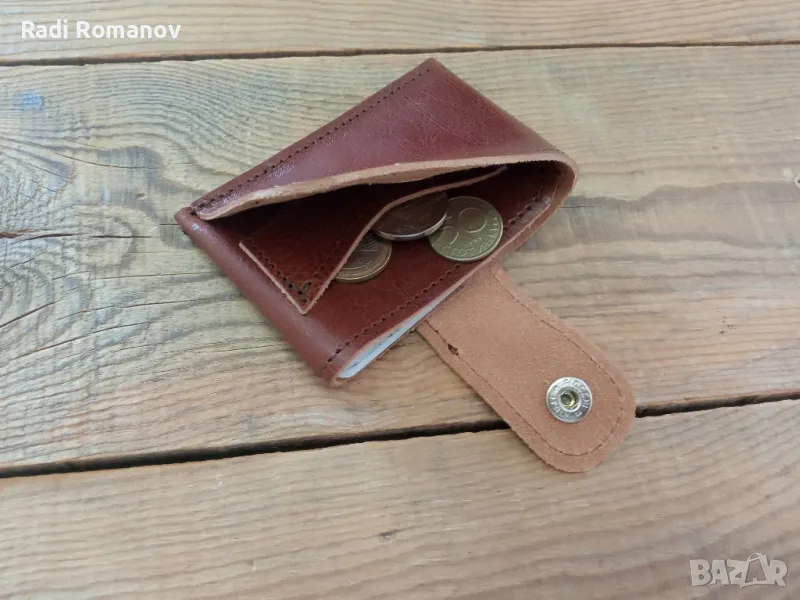 кожен калъф за карти и лични документи , снимка 1