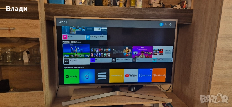 Телевизор LED Smart Samsung, 43" (108 см), 43RU7472, 4K Ultra , снимка 1