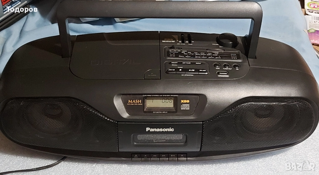 Panasonic RX-DS101 CD/Tape/FM Radio , снимка 1