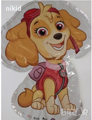 Скай цял ръст голям Пес Патрул цял ръст Paw Pes Patrol фолио фолиев балон хелий или въздух парти , снимка 1