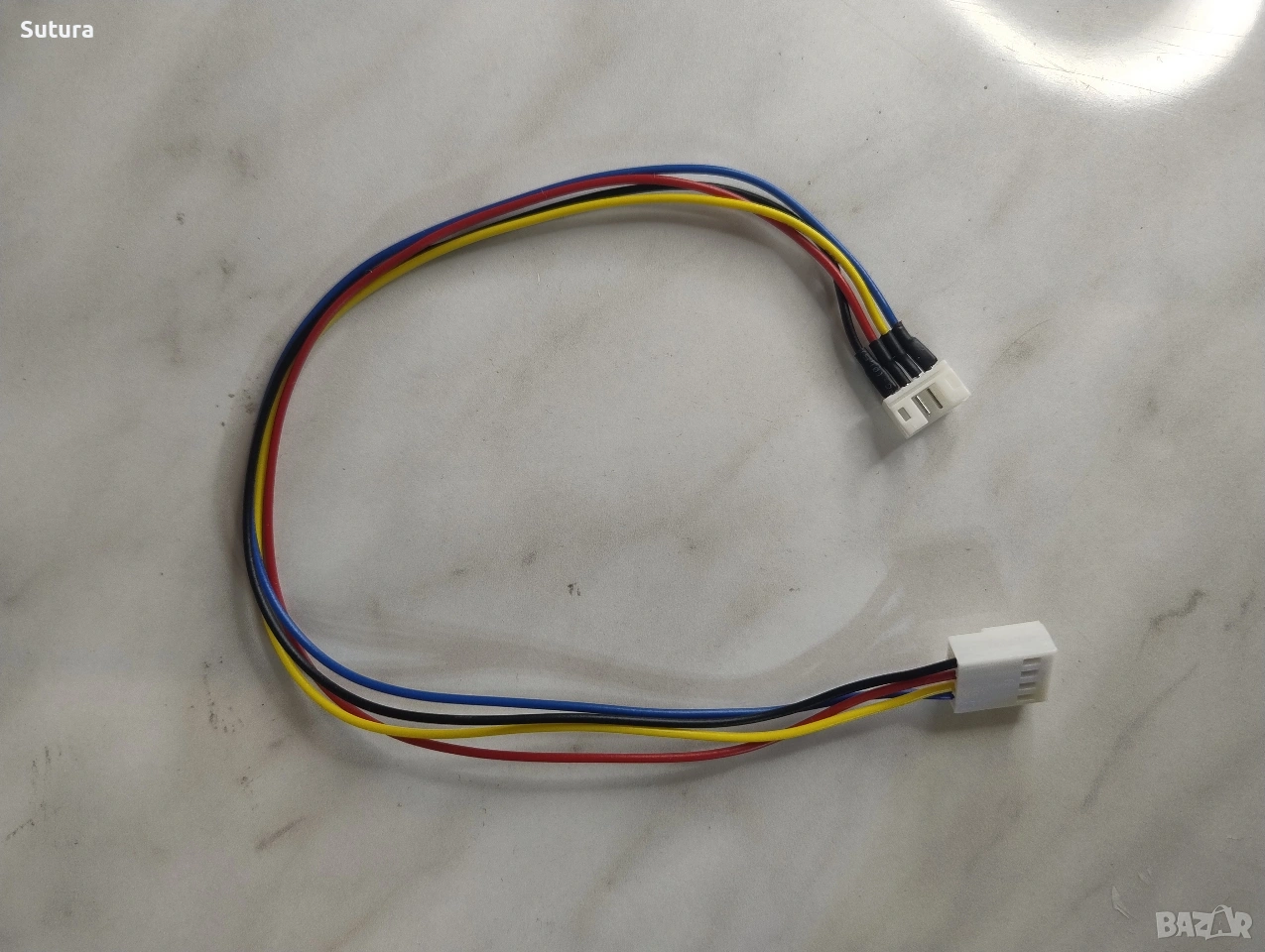 4 пин от видеокарта към 4 пин на дъно, снимка 1