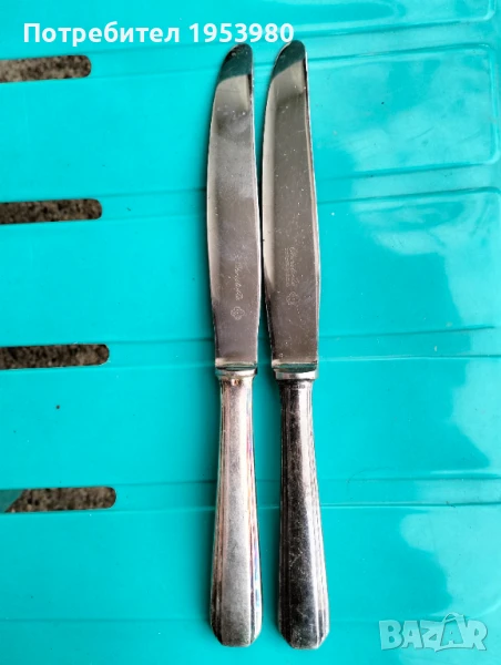 Два ножа за хранене Christofle Inox, снимка 1