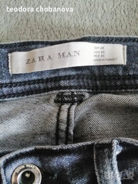 Мъжки дънки Zara, снимка 1