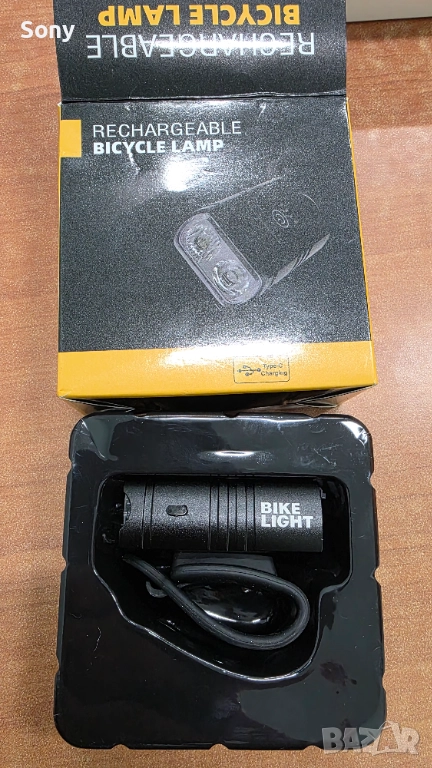 Велосипеден фар с 6 режима на осветление, снимка 1