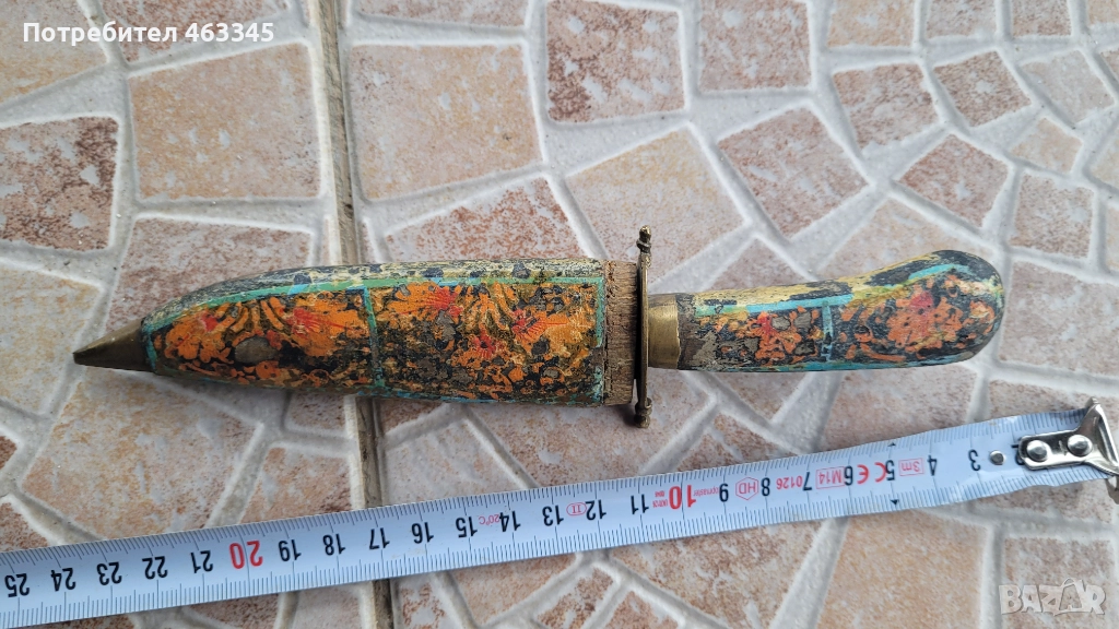 Нож, кама, кинжал, индийски корабен нож, снимка 1