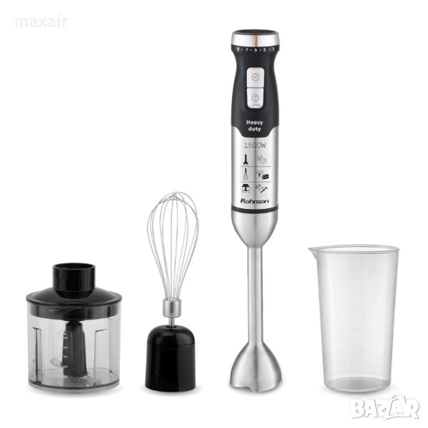 Мултипасатор Rohnson R-5740 – пасатор, чопър и бъркалка * Гаранция 24 месеца, снимка 1