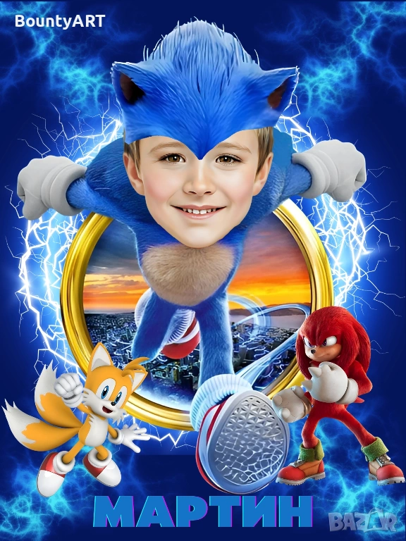 Детски персонализирани дигитални карикатури, снимка 1