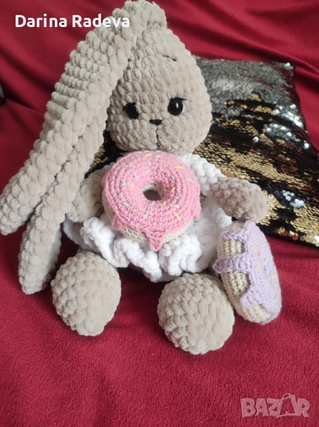 Ръчно изработено Амигуруми Зайче , снимка 1