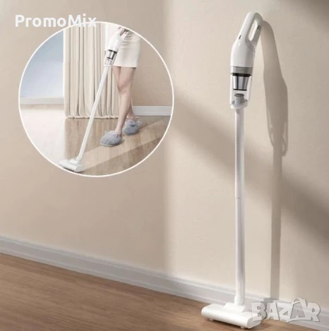 Акумулаторна прахосмукачка Vacuum Cleaner 168-JB 2в1 120 W Безжична вертикална ръчна прахосмукачка, снимка 1