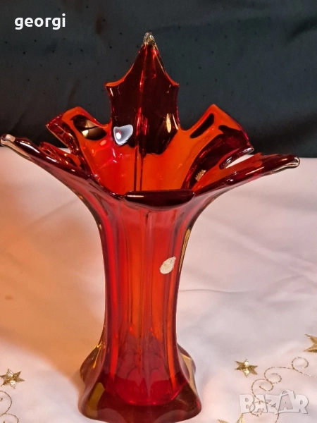 италианска ваза Murano, снимка 1