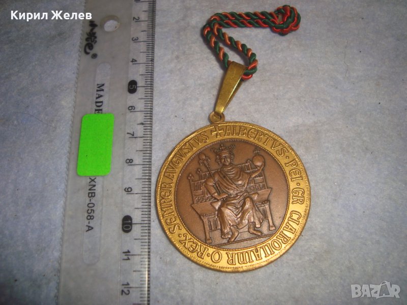 1978г. 675 от ОСНОВАВАНЕТО на ГРАД ХАНАУ ЮБИЛЕЕН ИМПЕРАТОРСКИ РЯДЪК НЕМСКИ МЕДАЛ ИСТОРИЧЕСКИ 30649, снимка 1